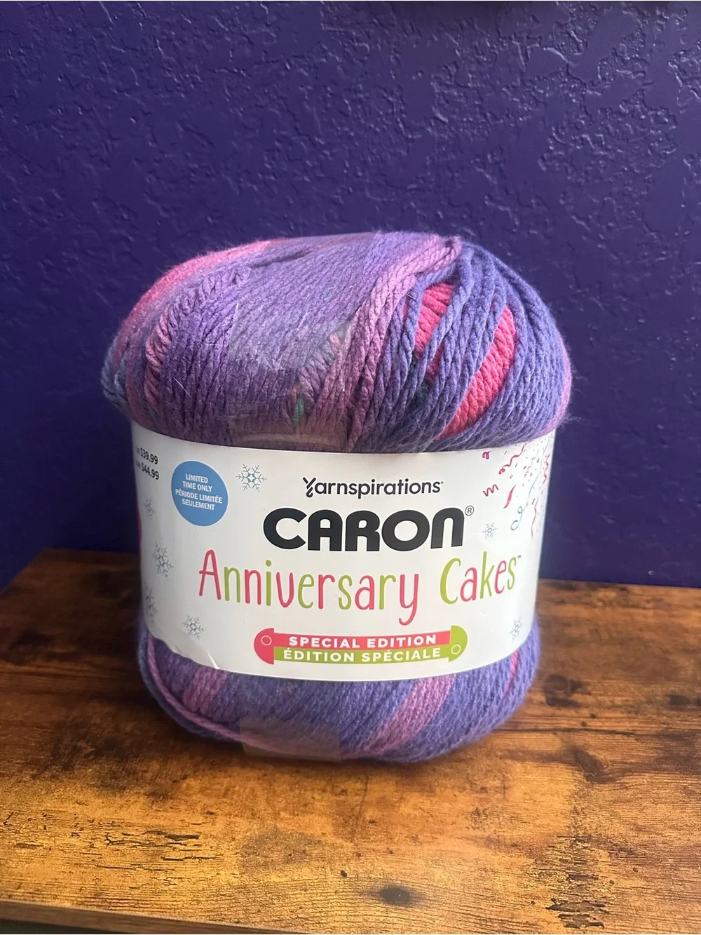 Caron Anniversary Cakes Special Edition Yarn Jewels & Jolly